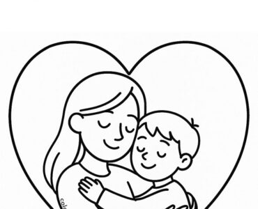 heart mother and son