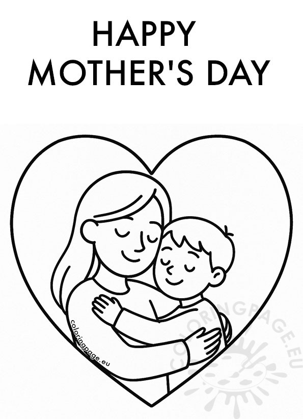 heart mother and son