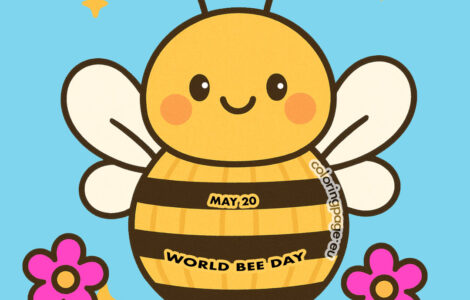 May 20 World bee day 4 may 20 world bee day