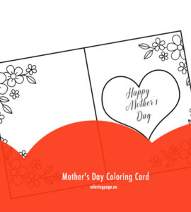 mothers day card flowers