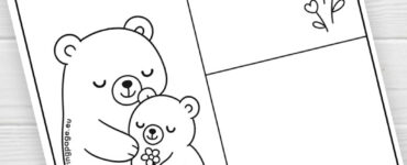 mothers day card template 1