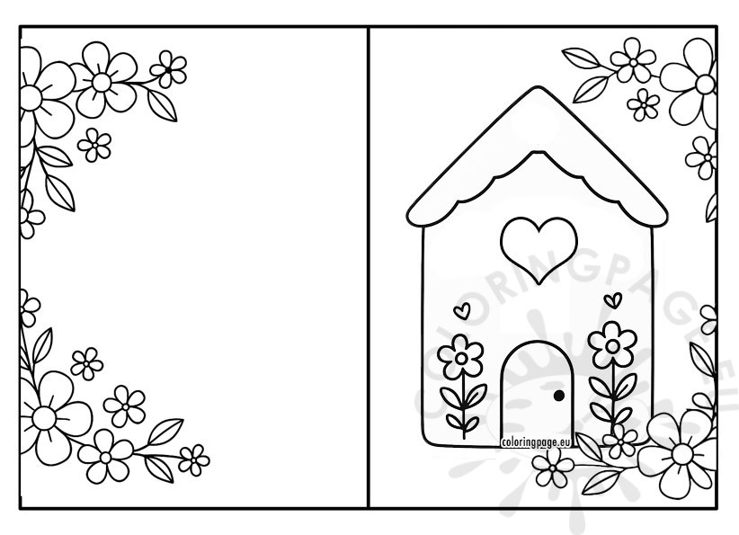 mothers day card to print