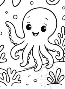 Printable octopus