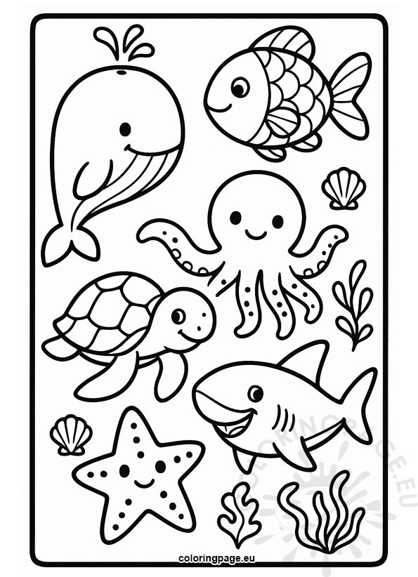 sea creatures