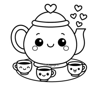 teapot with cups