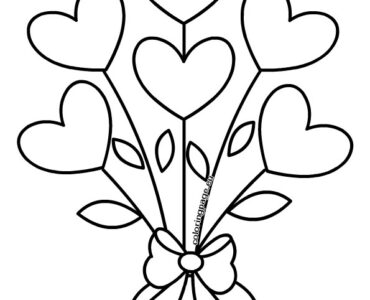 vase hearts