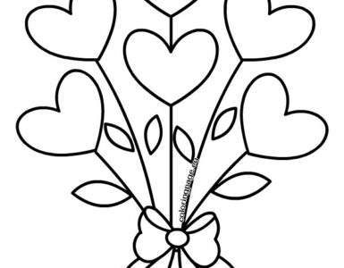 vase hearts