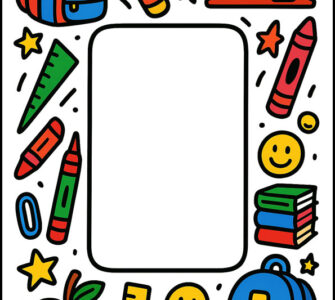 background school frame