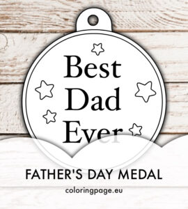 fathers day medal