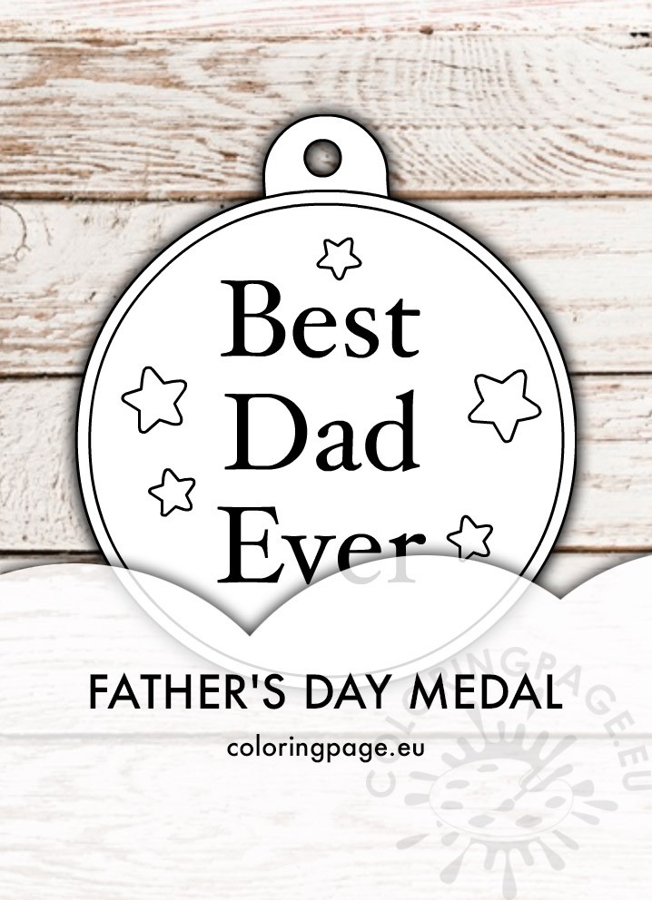 fathers day medal