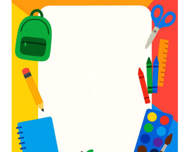 first day of school frame