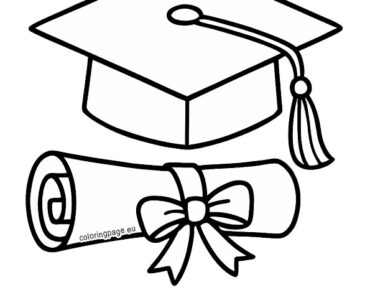 graduation cap scroll