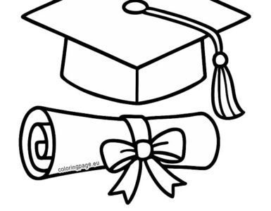 graduation cap scroll