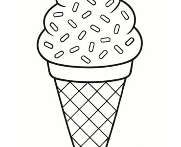 ice cream cone sprinkles