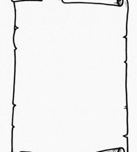 old paper scroll