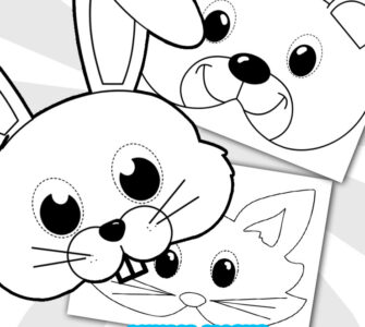 printable animal masks