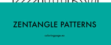 printable zentangle patterns