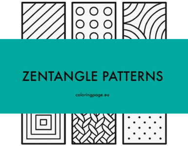 printable zentangle patterns