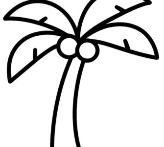 simple palm tree