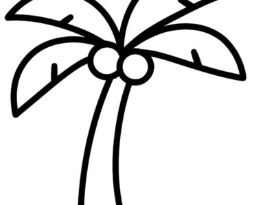 simple palm tree