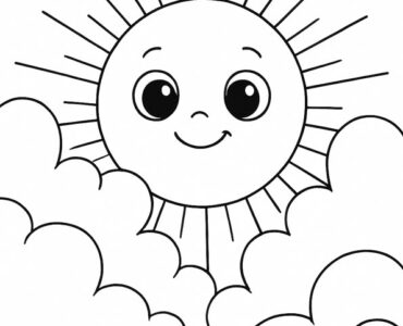 sun peeking through clouds