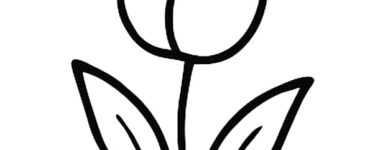 tulip doodle