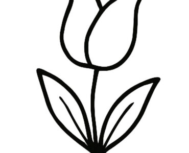 tulip doodle