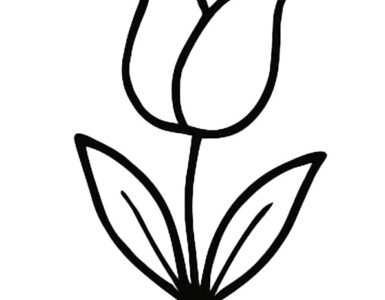 tulip doodle