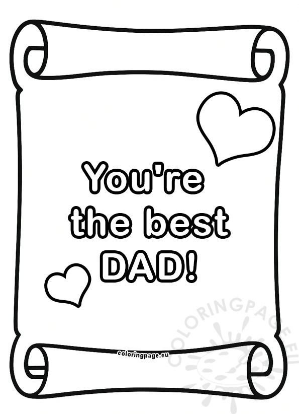 you are the best dad
