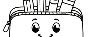 cartoon pencil case