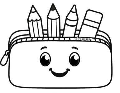 cartoon pencil case