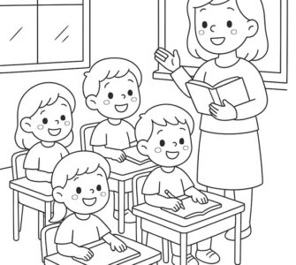 classroom scene