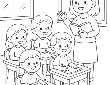 classroom scene