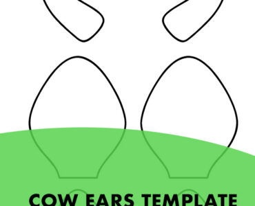 cow ears template