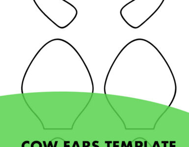 cow ears template