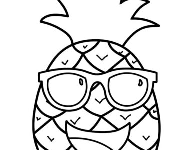 happy pineapple sunglasses