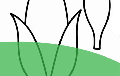 printable corn craft template