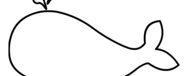 whale template