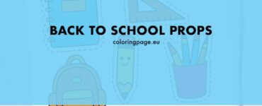 back school props cut out