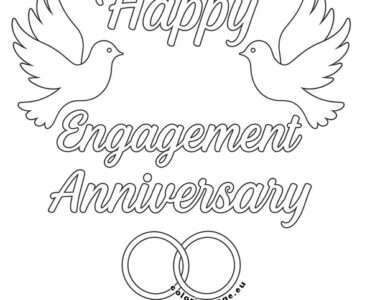happy engagement anniversary