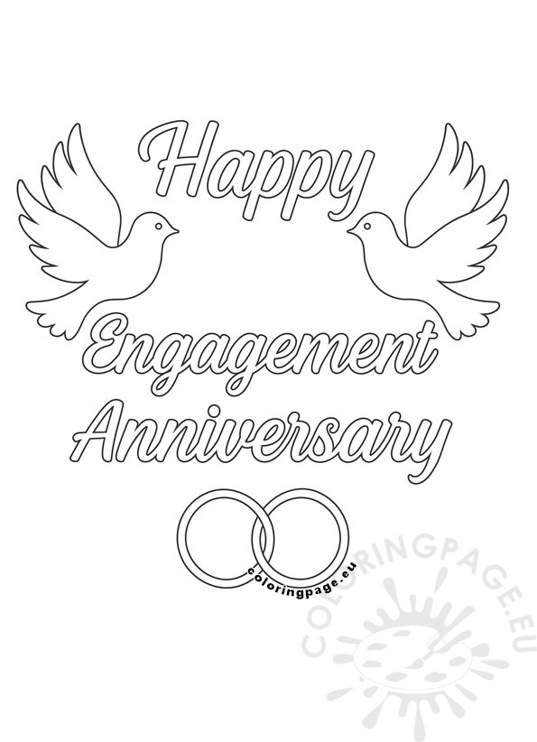 happy engagement anniversary