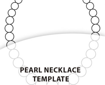 pearl necklace template