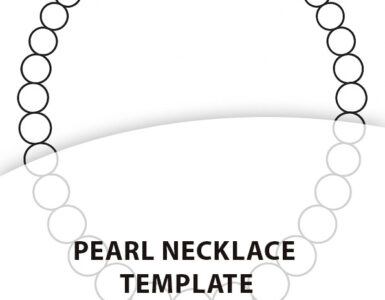 pearl necklace template