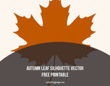printable maple leaf template