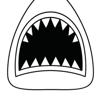 shark open mouth