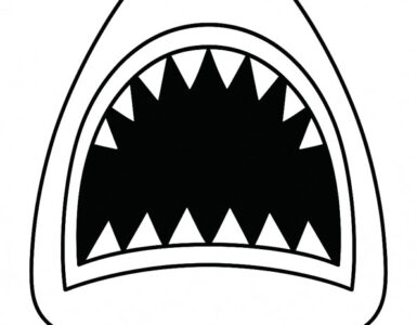 shark open mouth