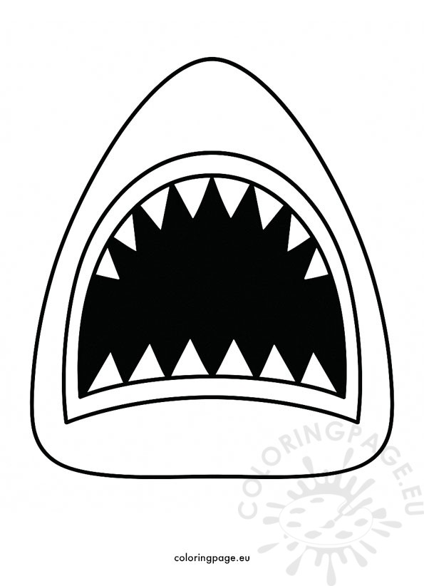 shark open mouth