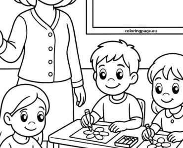 teacher and students