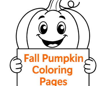 fall pumpkin coloring pages