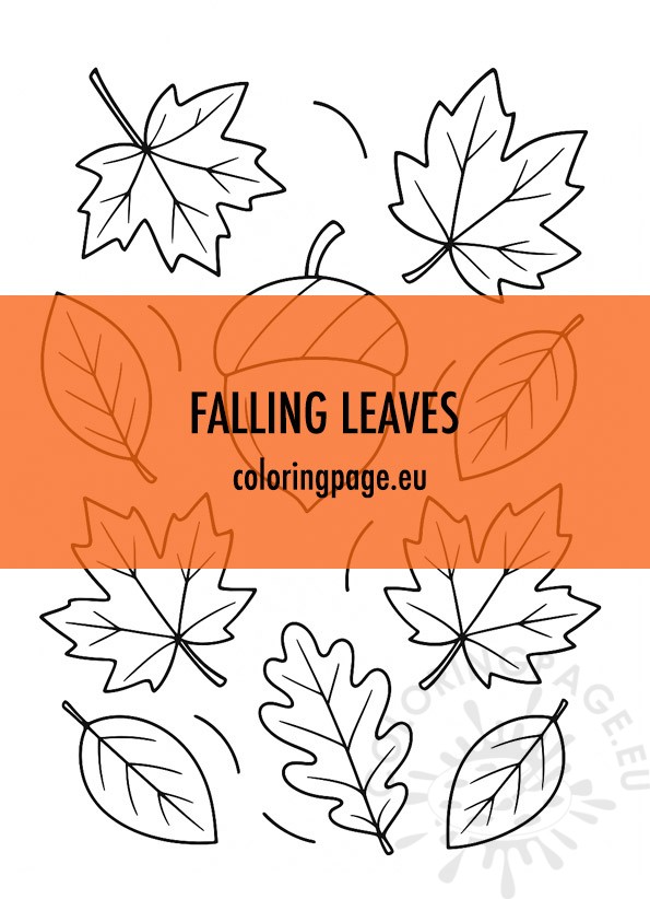 falling leaves